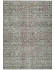 Addison Rugs Kaelora Brown Washable Indoor-Outdoor Rug