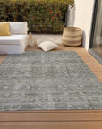 Addison Rugs Kaelora Gray Washable Indoor-Outdoor Rug