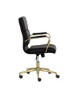SUNPAN Kleo Leather Stylish Office Chair