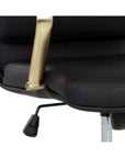 SUNPAN Kleo Leather Stylish Office Chair