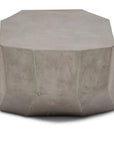 Kristal Reinforced Concrete Geometric Coffee Table-Outdoor Coffee Tables-Urbia-LOOMLAN