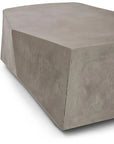 Kristal Reinforced Concrete Geometric Coffee Table-Outdoor Coffee Tables-Urbia-LOOMLAN