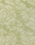 LOOMLAN Rugs Krymera Green Washable Indoor-Outdoor Rug