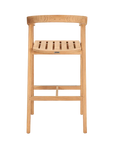 HiTeak La Costa Teak Patio Barrel Back Bar Armchair