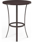 Sunset West La Jolla Aluminum Round Outdoor Pub Table