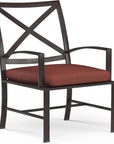 Sunset West La Jolla Sunbrella Outdoor Dining Chair 2PC