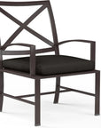 Sunset West La Jolla Sunbrella Outdoor Dining Chair 2PC