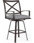 Sunset West La Jolla Sunbrella Swivel Outdoor Barstool