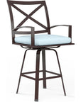 Sunset West La Jolla Sunbrella Swivel Outdoor Barstool