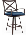 Sunset West La Jolla Sunbrella Swivel Outdoor Barstool