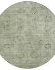 Addison Rugs Laeanor Green Washable Indoor-Outdoor Rug