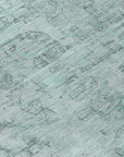 Addison Rugs Laeanor Teal Washable Indoor-Outdoor Rug