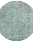 Addison Rugs Laeanor Teal Washable Indoor-Outdoor Rug