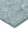 Addison Rugs Laeara Blue Washable Indoor-Outdoor Rug