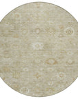 Addison Rugs Laeara Brown Washable Indoor-Outdoor Rug