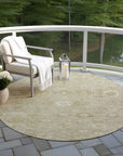 Addison Rugs Laeara Brown Washable Indoor-Outdoor Rug