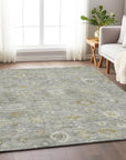 Addison Rugs Laeara Gray Washable Indoor-Outdoor Rug