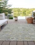 Addison Rugs Laeara Gray Washable Indoor-Outdoor Rug