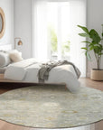 Addison Rugs Laeara Gray Washable Indoor-Outdoor Rug