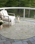 Addison Rugs Laeara Gray Washable Indoor-Outdoor Rug