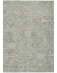 Addison Rugs Laeara Gray Washable Indoor-Outdoor Rug