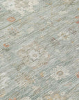 Addison Rugs Laeara Green Washable Indoor-Outdoor Rug