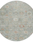 Addison Rugs Laeara Green Washable Indoor-Outdoor Rug