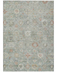 Addison Rugs Laeara Green Washable Indoor-Outdoor Rug