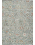 Addison Rugs Laeara Green Washable Indoor-Outdoor Rug