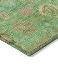 Addison Rugs Laeara Lime Washable Indoor-Outdoor Rug