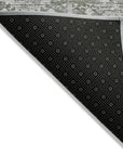 Addison Rugs Laearis Gray Washable Indoor-Outdoor Rug