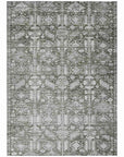 Addison Rugs Laearis Gray Washable Indoor-Outdoor Rug