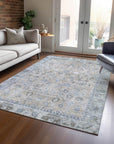 Addison Rugs Laeel Beige Washable Indoor-Outdoor Rug