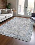 Addison Rugs Laeel Beige Washable Indoor-Outdoor Rug