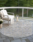 Addison Rugs Laeel Beige Washable Indoor-Outdoor Rug
