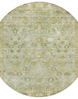 Addison Rugs Laeel Green Washable Indoor-Outdoor Rug