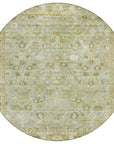 Addison Rugs Laeel Green Washable Indoor-Outdoor Rug