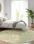 Addison Rugs Laeel Green Washable Indoor-Outdoor Rug