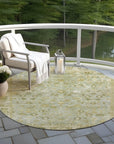 Addison Rugs Laeel Green Washable Indoor-Outdoor Rug