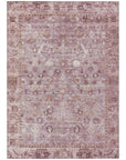 Addison Rugs Laeel Pink Washable Indoor-Outdoor Rug