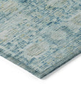 Addison Rugs Laeora Blue Washable Indoor-Outdoor Rug
