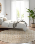 Addison Rugs Laeoril Brown Washable Indoor-Outdoor Rug