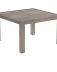 Sunset West Laguna Aluminum Made Square Outdoor Table