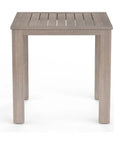 Sunset West Laguna Aluminum Square Outdoor Pub Table