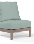 Sunset West Laguna Sunbrella Armless Outdoor Club Chair