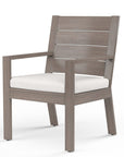 Sunset West Laguna Sunbrella Outdoor Dining Armchair 2PC