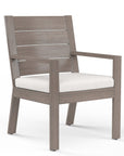 Sunset West Laguna Sunbrella Outdoor Dining Armchair 2PC