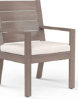 Sunset West Laguna Sunbrella Outdoor Dining Armchair 2PC