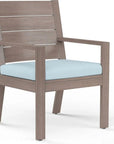 Sunset West Laguna Sunbrella Outdoor Dining Armchair 2PC