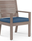 Sunset West Laguna Sunbrella Outdoor Dining Armchair 2PC